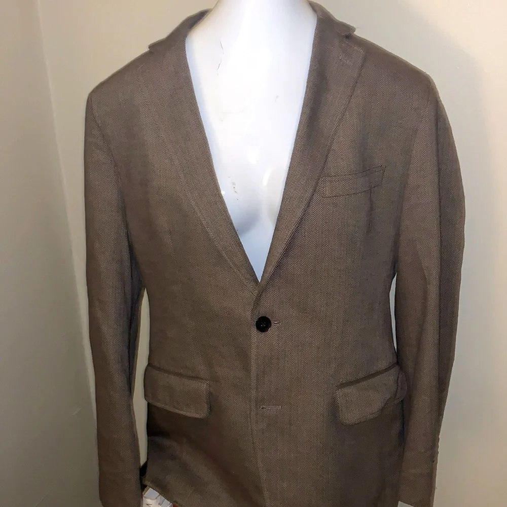 Banana Republic Two Button Cotton Sport Coat